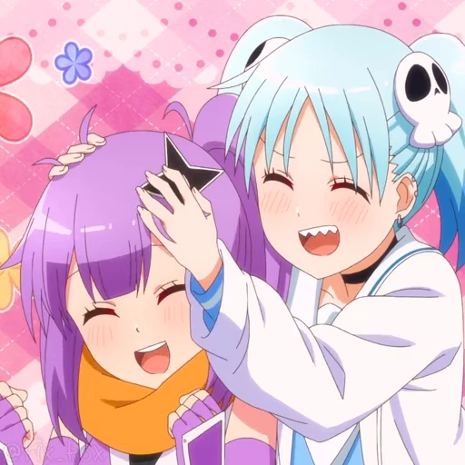 🤗 Стикер «Ninja to Koroshiya no Futarigurashi» для Telegram