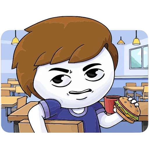 🍔 Эмодзи «Нисик» для Telegram