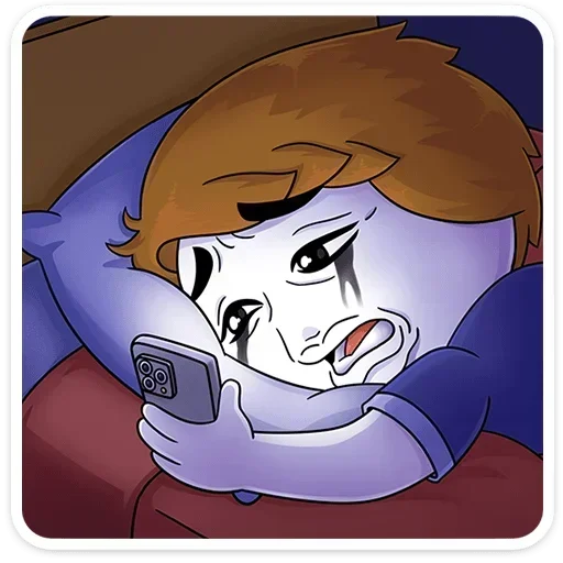 😭 Стикер «Нисик» для Telegram