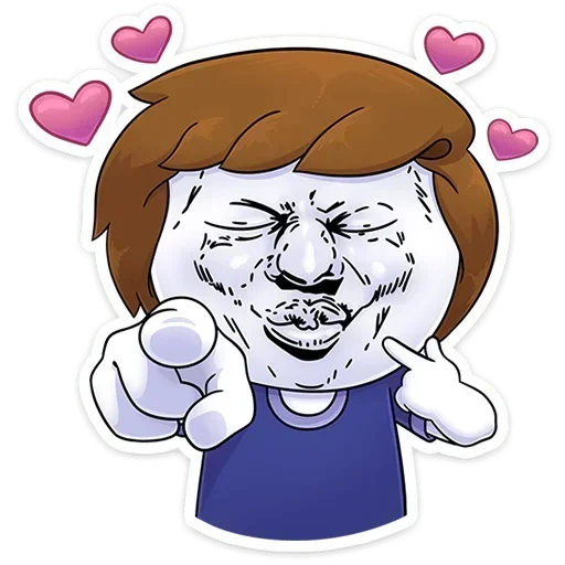 🥰 Стикер «Нисик» для Telegram