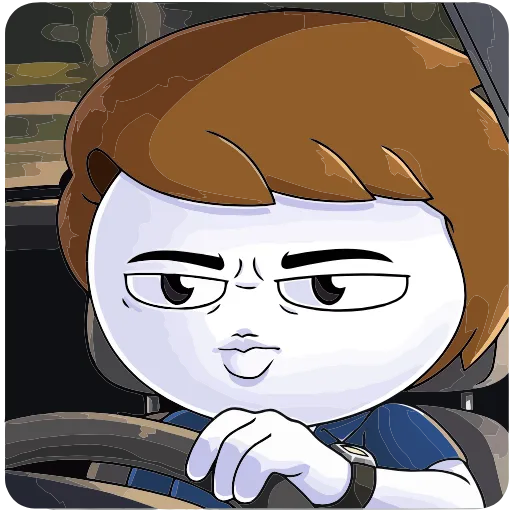 🚘 Эмодзи «Нисик» для Telegram