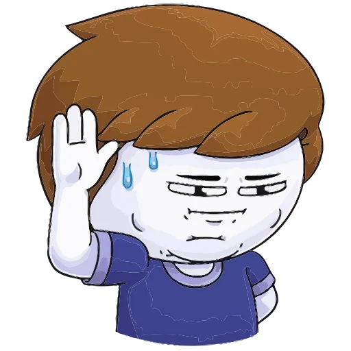 😓 Эмодзи «Нисик» для Telegram