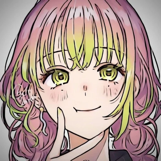 😊 Стикер «Mitsuri Kanroji» для Telegram