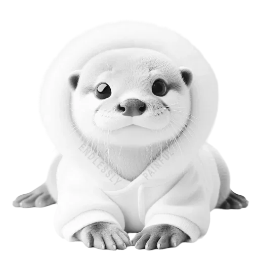 🤍 Стикер «niveous» для Telegram