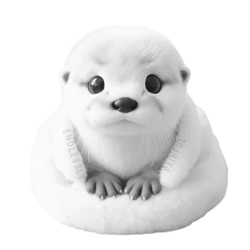 🤍 Стикер «niveous» для Telegram