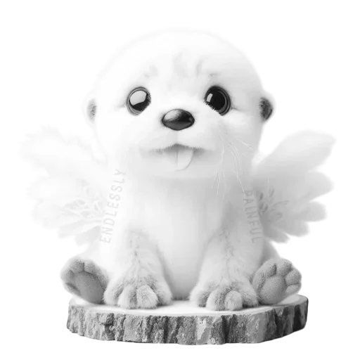🤍 Стикер «niveous» для Telegram