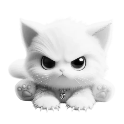 🤍 Стикер «niveous» для Telegram