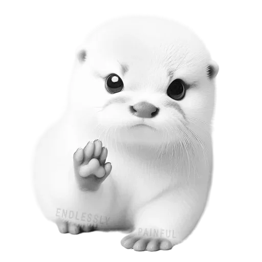 🤍 Стикер «niveous» для Telegram