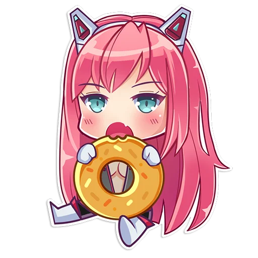 🥯 Стикер «Nivis-chan» для Telegram