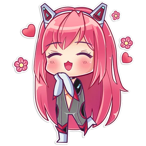 😍 Стикер «Nivis-chan» для Telegram