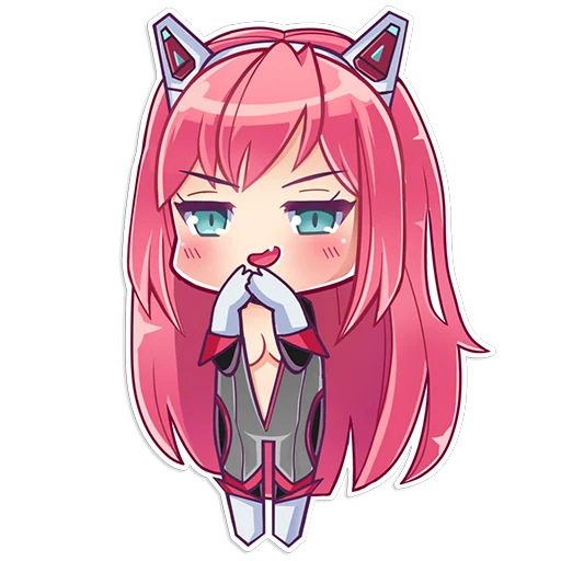 😏 Стикер «Nivis-chan» для Telegram