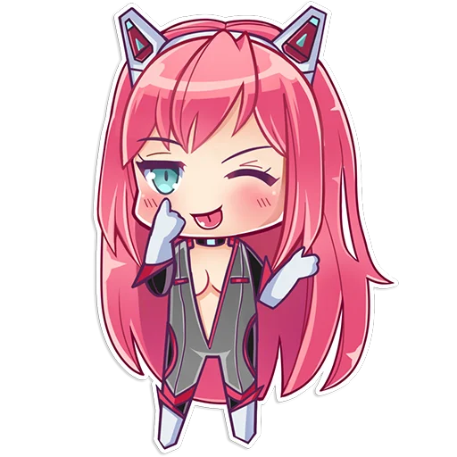 😋 Стикер «Nivis-chan» для Telegram
