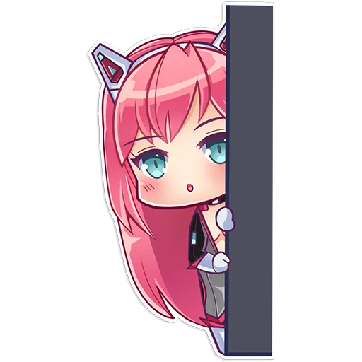 🙈 Стикер «Nivis-chan» для Telegram
