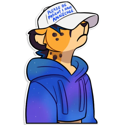 🧢 Стикер «Nix» для Telegram