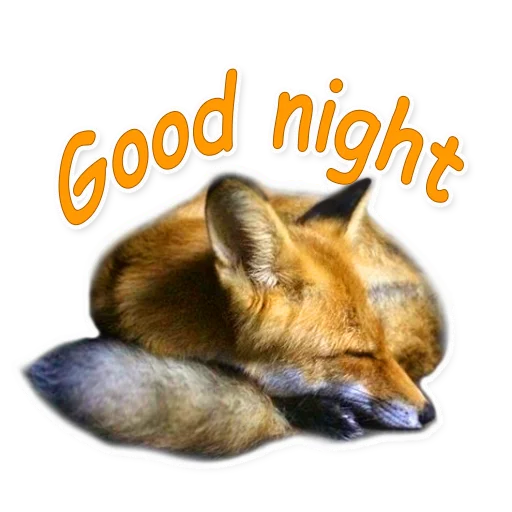 💤 Стикер «Nixie_fox» для Telegram