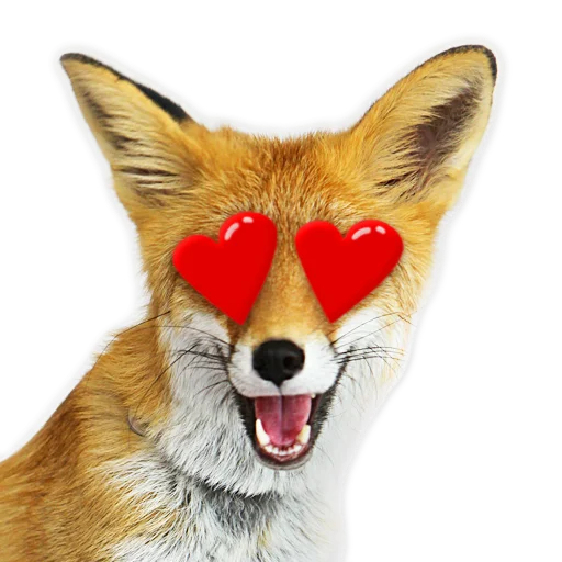 Стикерпак Nixie_fox для Telegram