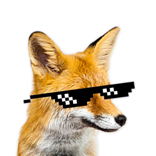 😎 Стикер «Nixie_fox» для Telegram