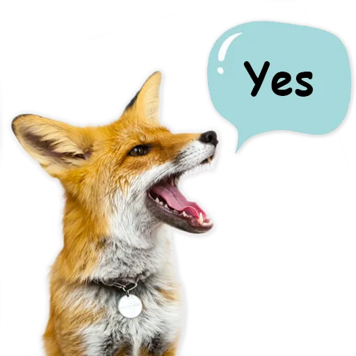 👍 Стикер «Nixie_fox» для Telegram