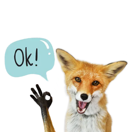 👌 Стикер «Nixie_fox» для Telegram