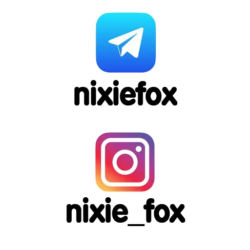 ❕ Стикер «Nixie_fox» для Telegram