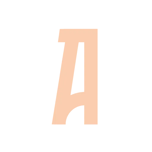 Стикерпак Абрикосовый шрифт для Telegram