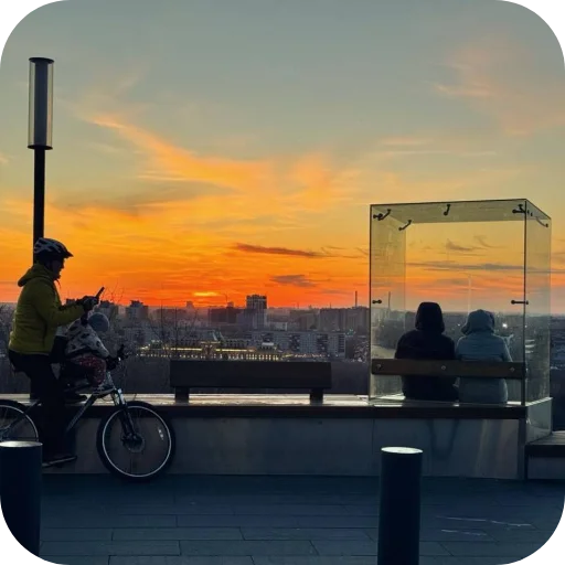 🌇 Стикер «Нижний Новгород 52» для Telegram