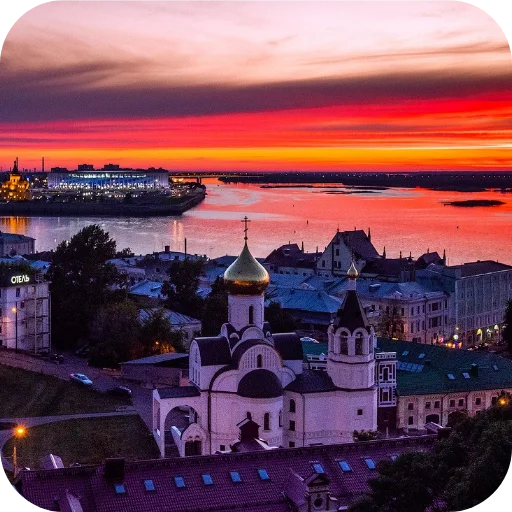 🌌 Стикер «Нижний Новгород 52» для Telegram