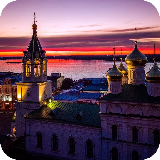 🌌 Стикер «Нижний Новгород 52» для Telegram