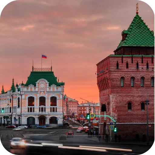 🌌 Стикер «Нижний Новгород 52» для Telegram