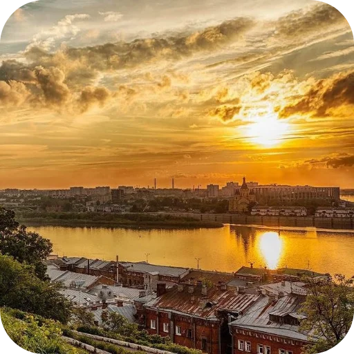 🌇 Стикер «Нижний Новгород 52» для Telegram