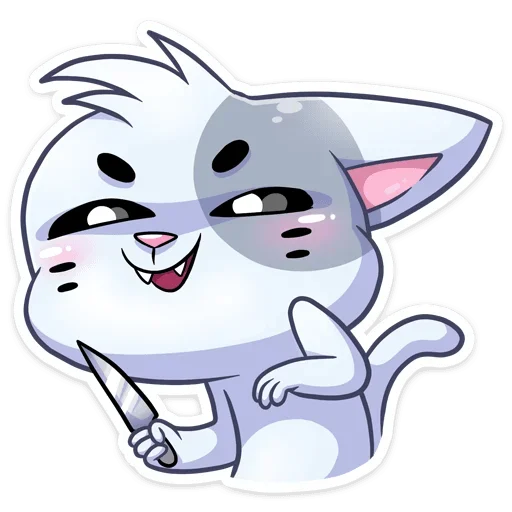 😈 Стикер «Стикеры VK» для Telegram