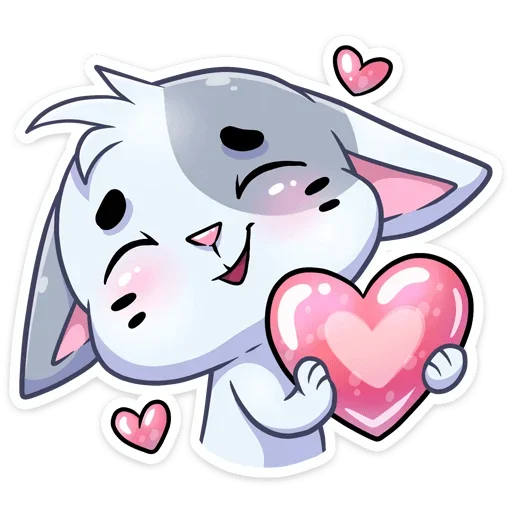 ❤️ Стикер «Стикеры VK» для Telegram