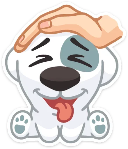 ☺️ Стикер «Стикеры VK» для Telegram