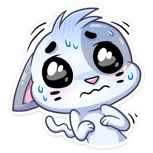 😰 Стикер «Стикеры VK» для Telegram