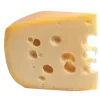 😏 Эмодзи «Кусочки сыра / cheese pieces» для Telegram
