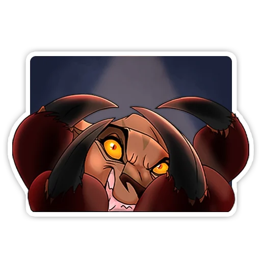 😾 Стикер «НЛКЛ» для Telegram