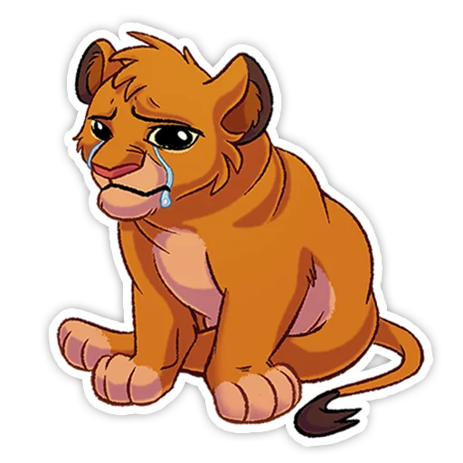 😭 Стикер «НЛКЛ» для Telegram