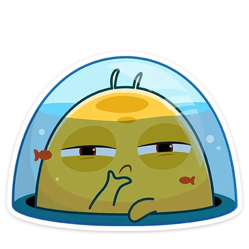 🤔 Стикер «Уфо» для Telegram