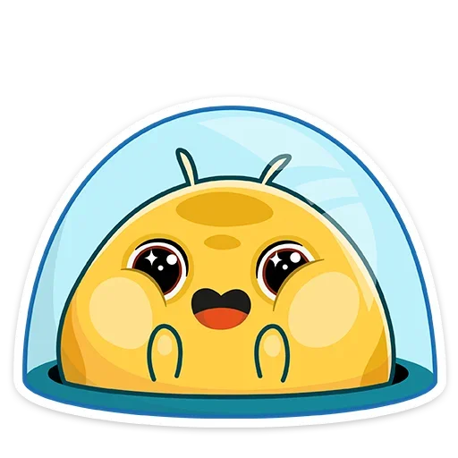 🥺 Стикер «Уфо» для Telegram