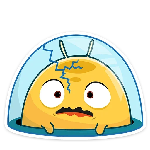 😵 Стикер «Уфо» для Telegram