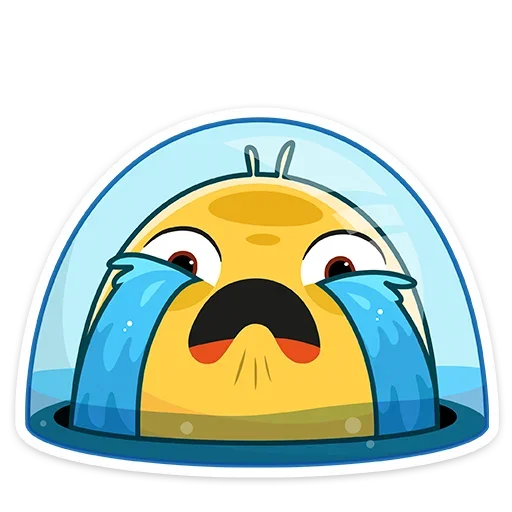 😭 Стикер «Уфо» для Telegram