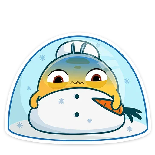 🥕 Стикер «Уфо» для Telegram