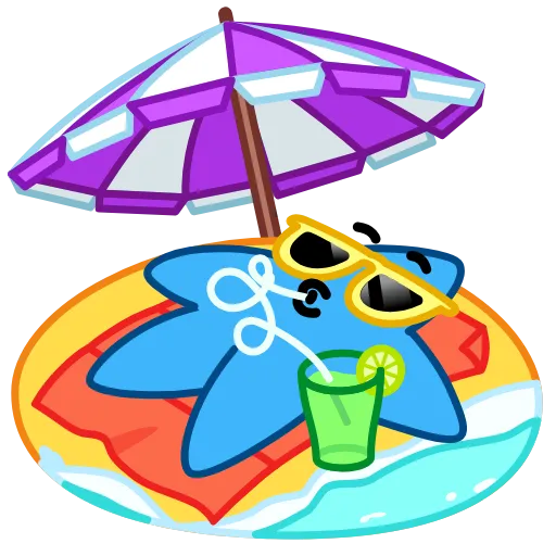 😎 Стикер «Mood Star» для Telegram