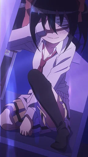 🥵 Стикер «Не моя вина что я не популярна Watamote» для Telegram
