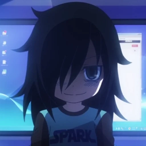 👩‍💻 Стикер «Не моя вина что я не популярна Watamote» для Telegram