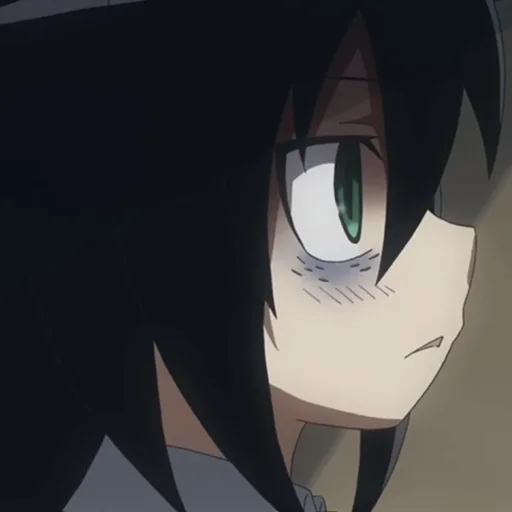 😳 Стикер «Не моя вина что я не популярна Watamote» для Telegram