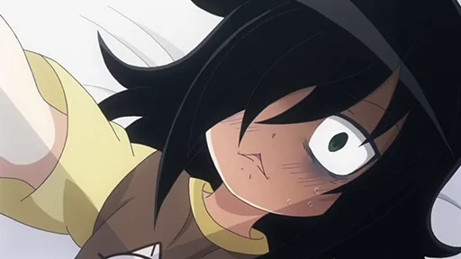 😱 Стикер «Не моя вина что я не популярна Watamote» для Telegram