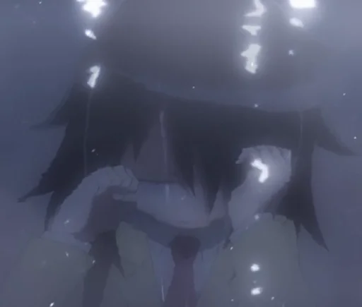 🥲 Стикер «Не моя вина что я не популярна Watamote» для Telegram