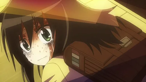 😢 Стикер «Не моя вина что я не популярна Watamote» для Telegram