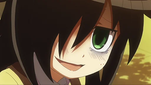 😃 Стикер «Не моя вина что я не популярна Watamote» для Telegram